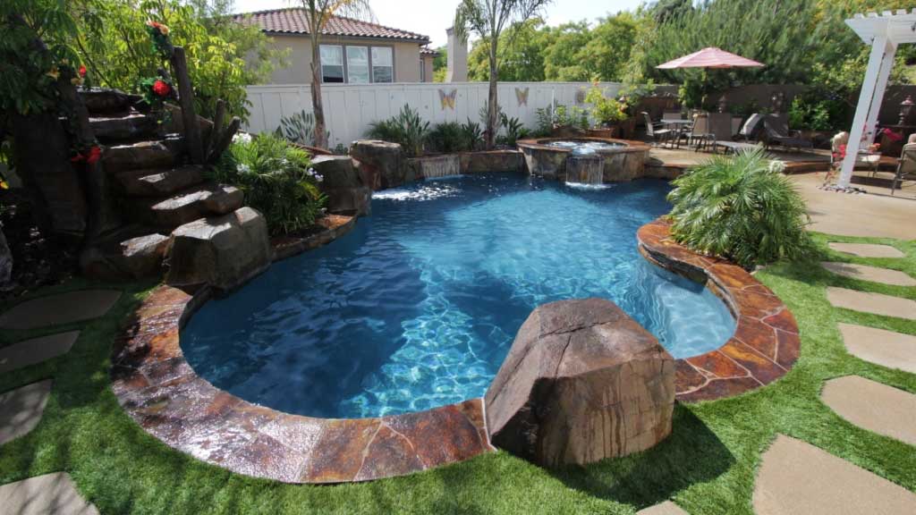 Swimming pool designs surface quartzscapes
