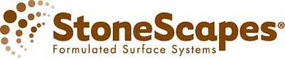 Swimming pool designs surface stonescapes logo