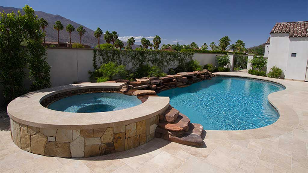 Swimming pool designs surface stonescapes